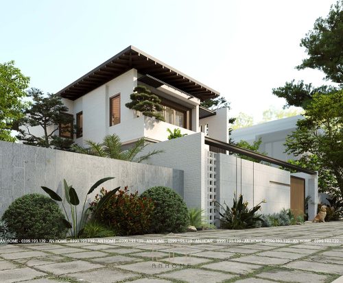 Thiết Kế Thi Công Kiến Trúc Biệt Thự 12