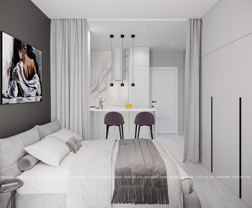 Thiết Kế Nội Thất Căn Studio 10